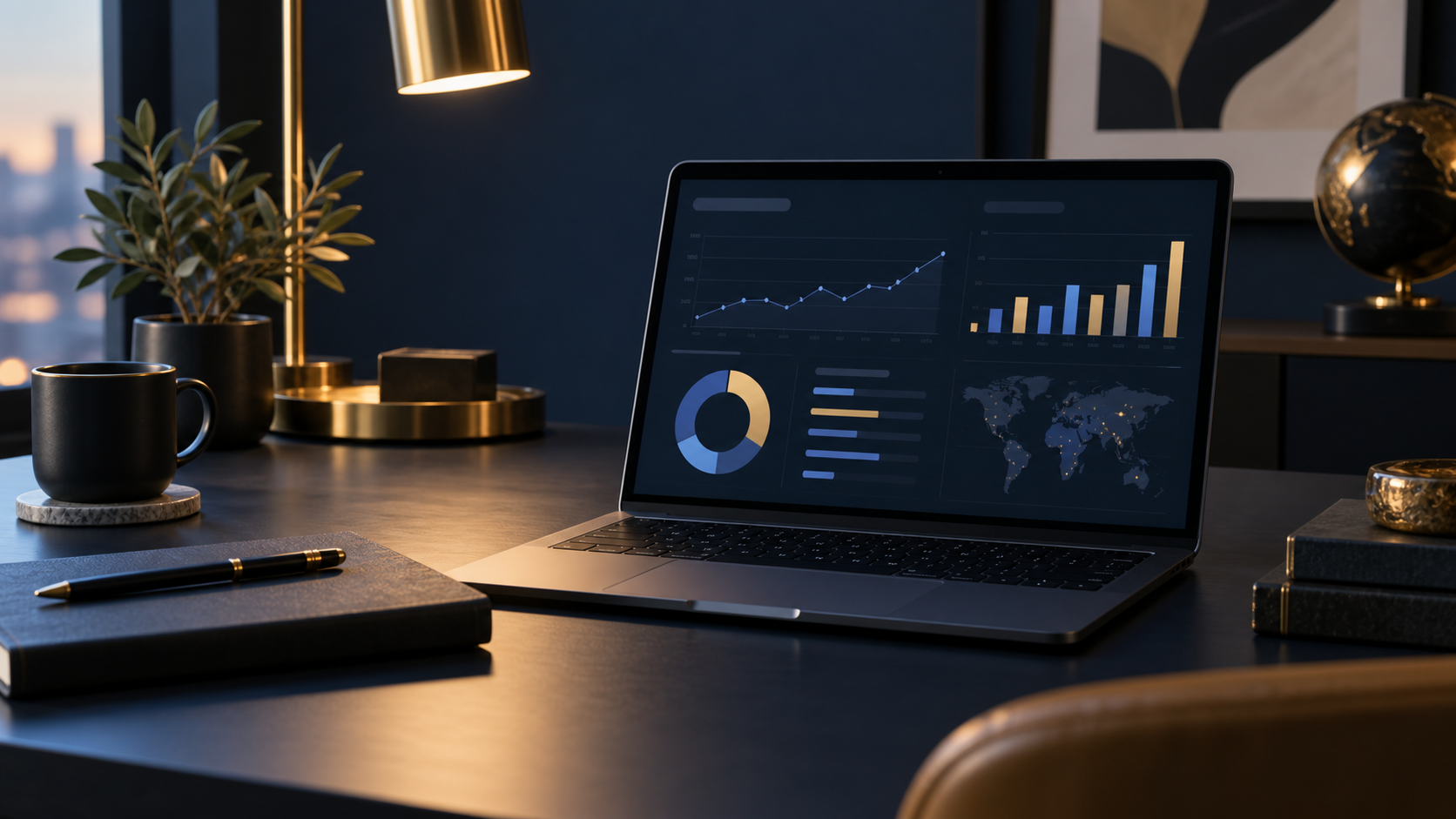 Growth marketer reviewing paid media performance and conversion data